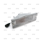 ไฟในกันชนหน้า 12V ข้างซ้าย+ขวา 2 ชิ้น เลนส์ขาว สำหรับ Nissan Big-M 925 ปี 1986-1997